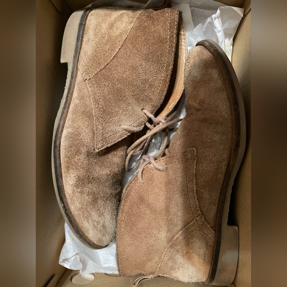 Lucky Brand Brown Suede Chukka Boots
